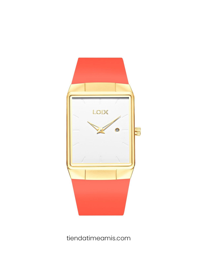 Reloj Loix LA2118 rojo