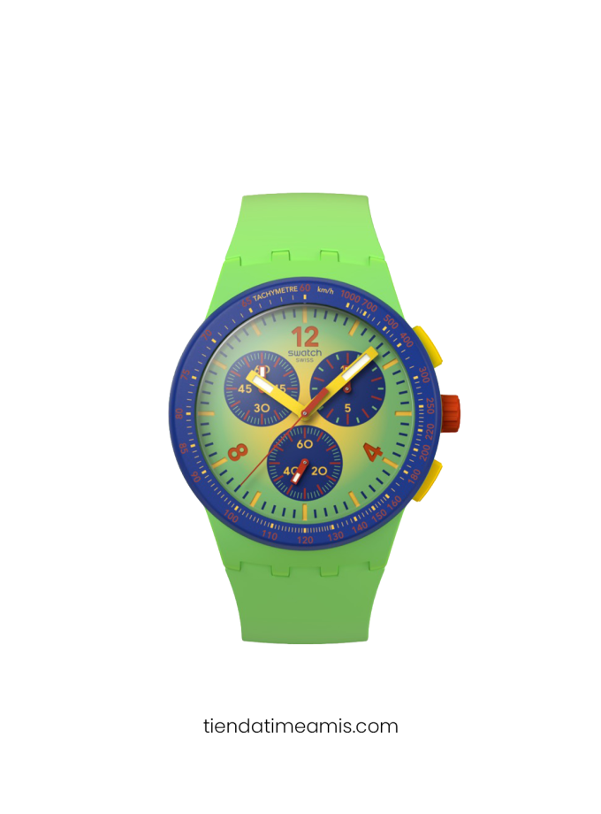 Reloj Swatch Flowing Freshly SUSG101