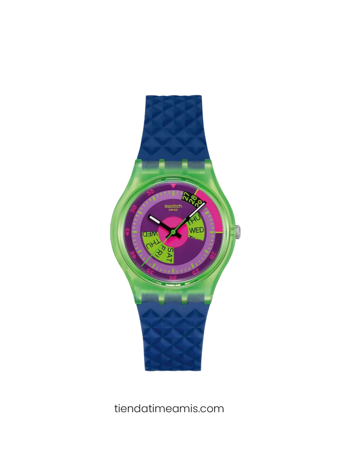 Reloj Swatch Neon Skychart SO28G704