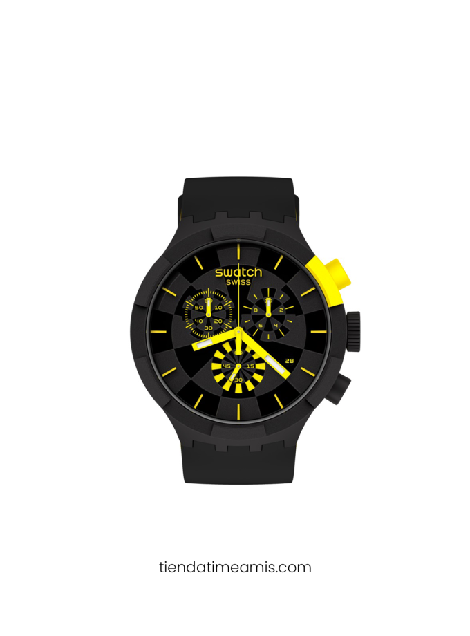 Reloj Swatch SB02B403 CHECKPOINT YELLOW